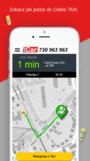 Icar Taxi Sosnowiec 730 96396(圖4)-速報App