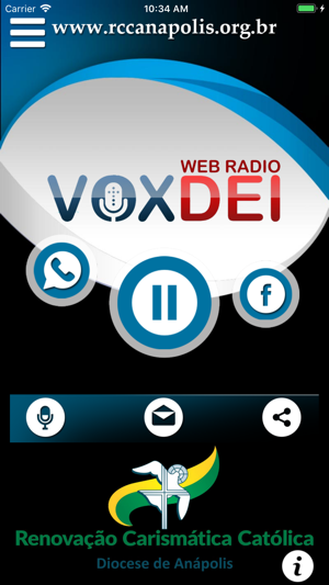 Web Rádio Vox Dei(圖1)-速報App