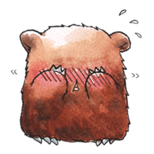 Lovely Baby Bear Sticker icon