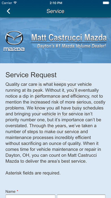 How to cancel & delete Matt Castrucci Mazda. from iphone & ipad 3