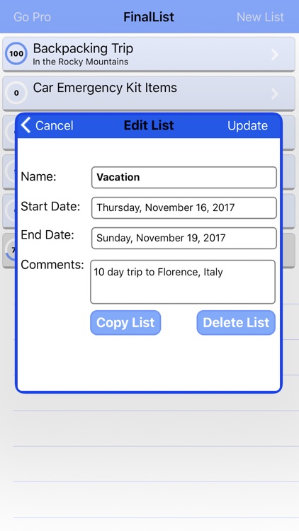 FinalList screenshot-4