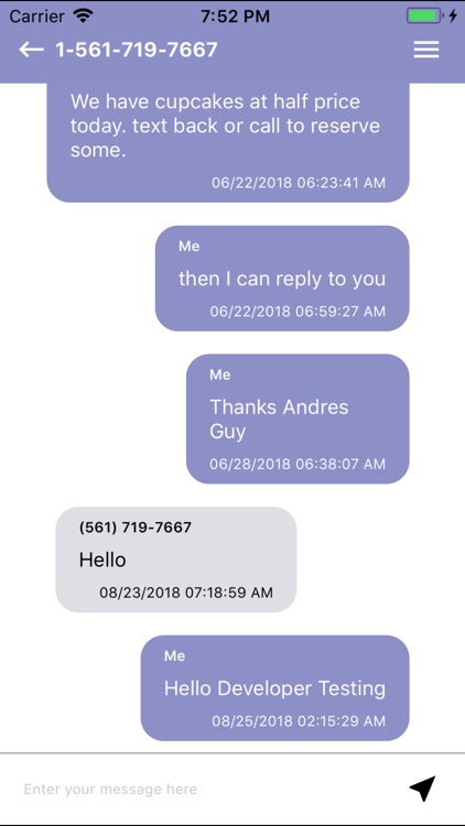 Photo Texting Line screenshot-3