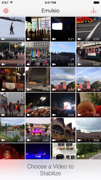 Emulsio - Video Stabilizer screenshot-0