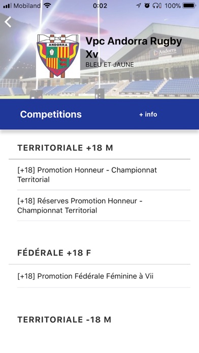 Rugby France Amateur screenshot 3