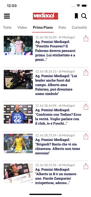 Mediagol Palermo News(圖2)-速報App