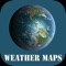 Weather Maps App provides many kinds of weather maps including Precipitation, Clouds, Pressure, Temperature, Wind and more