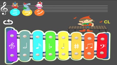 虹色キーボードピアノ screenshot 3