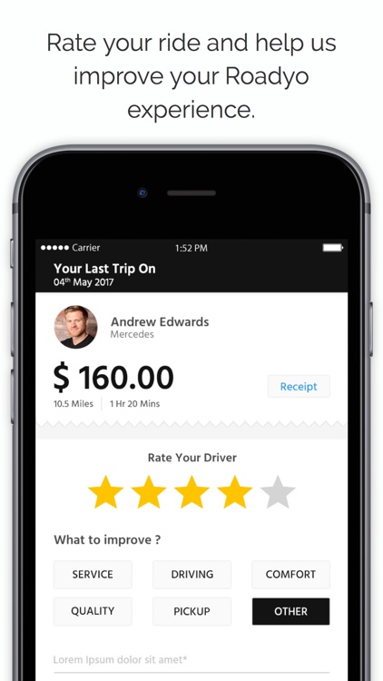 Roadyo - For On-demand Taxi Booking screenshot-4