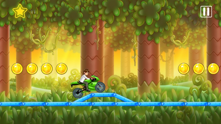 ben moto biker: motorbike race