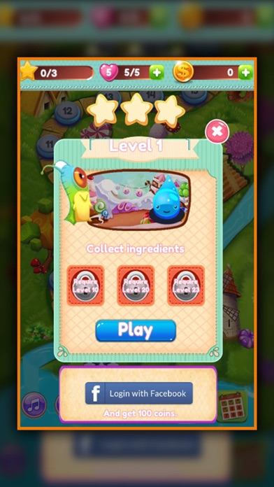 Jelly Monster - Match 3 screenshot 2