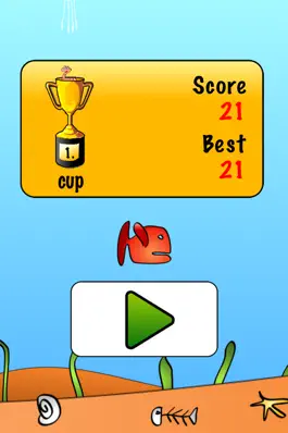 Game screenshot Finny Fish * crazy, flappy, angry looking Goldfish hack