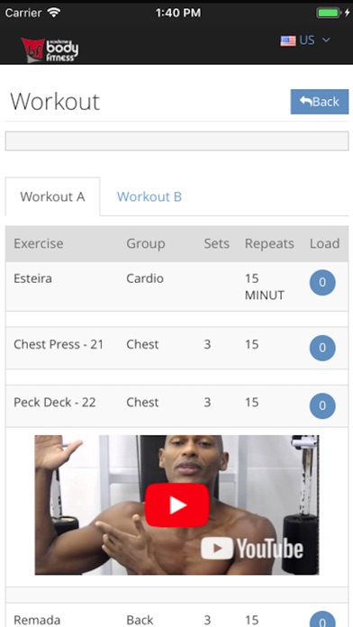 Academia Body Fitness screenshot 3