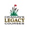 The Cragun's Legacy Golf app provides tee time booking for Cragun's Legacy Courses in Brainerd, Minnesota with an easy to use tap navigation interface