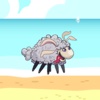 Sheep on the beach