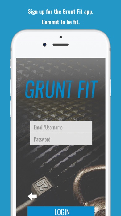 The Grunt Fit App screenshot 2