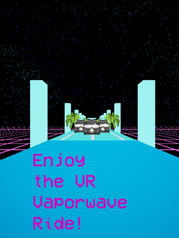 VR Vaporwave Driveのおすすめ画像3