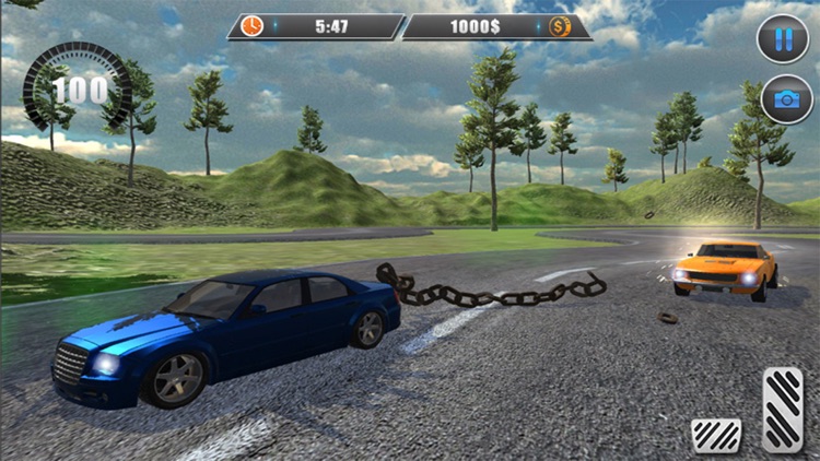 Chained Car Racing 3D Games screenshot-3