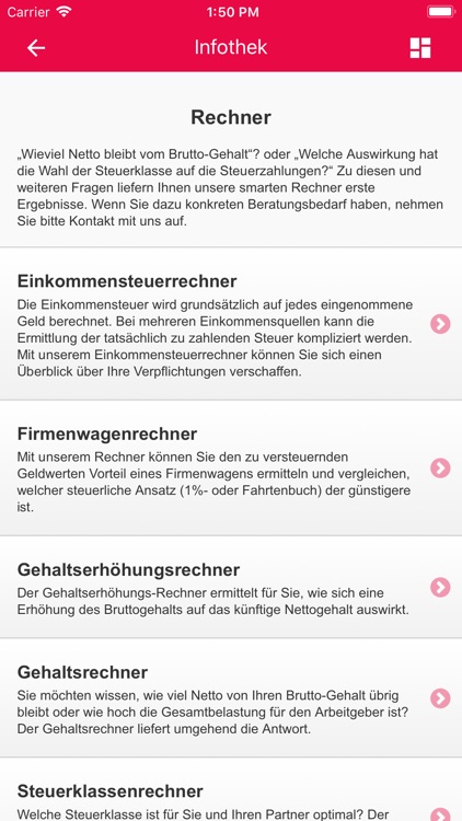 Mutter Steuerberatungs-App