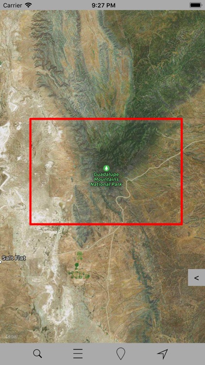 Guadalupe Mountains N Park GPS