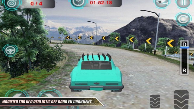 Mountain Road Car Auto Driving