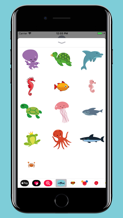 Animals & Fish stickers emoji screenshot 3