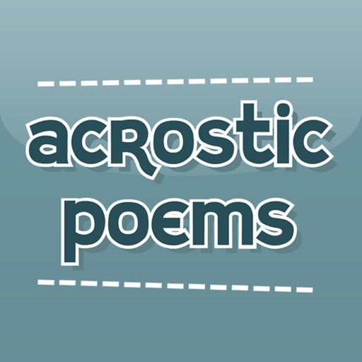 Acrostic Poem icon