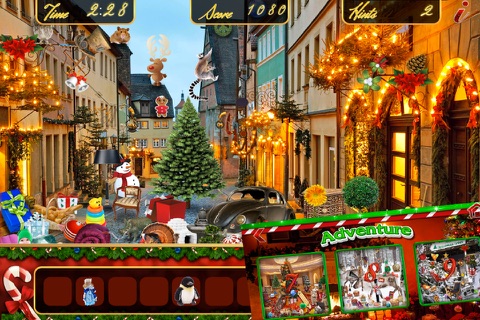 Hidden Objects Christmas Magic Celebration Time screenshot 2