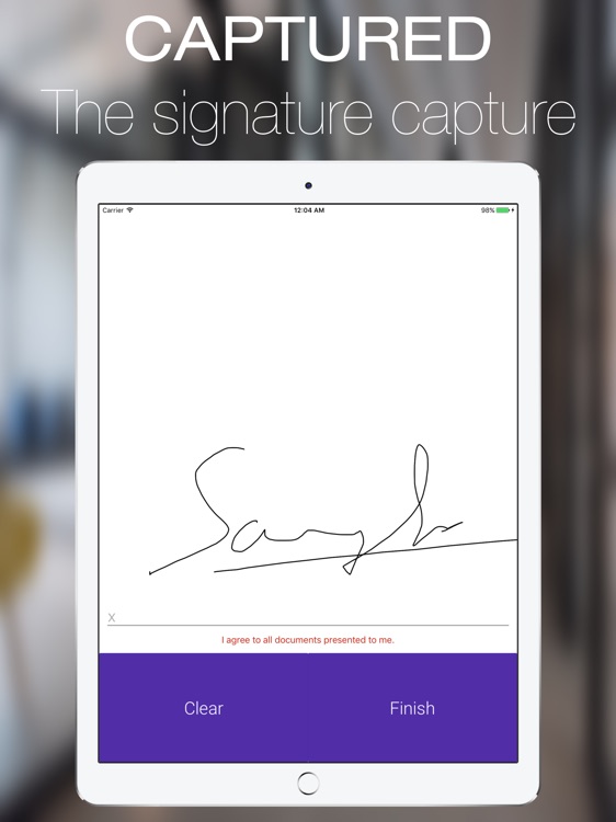 CrystalPM Signature Capture screenshot-4