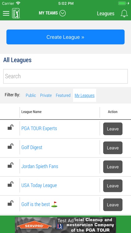 PGA TOUR Fantasy Golf screenshot-3