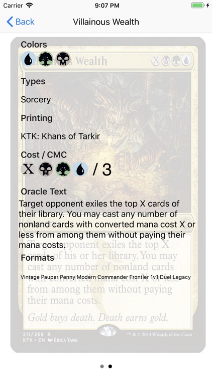 Cardstock - for MtG