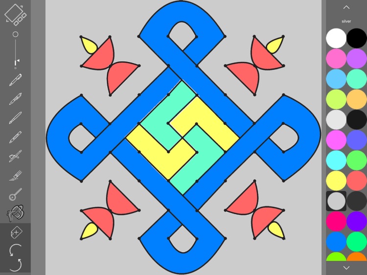 Connect Dots -Rangoli for iPad