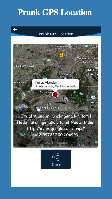 Prank GPS Location screenshot 3