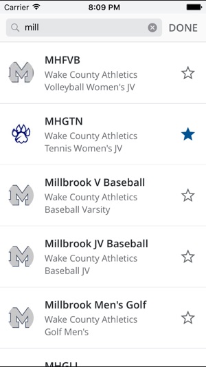 Wake County Athletics(圖2)-速報App
