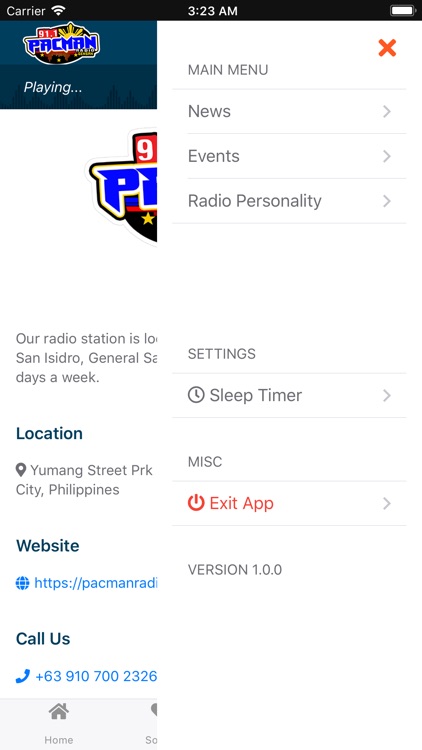 Pacman Radio 91.1 screenshot-5