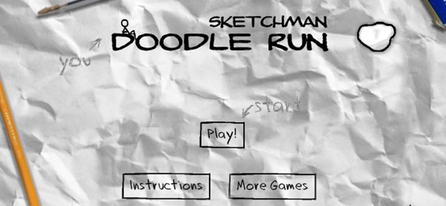 Sketchman Doodle Run(圖1)-速報App