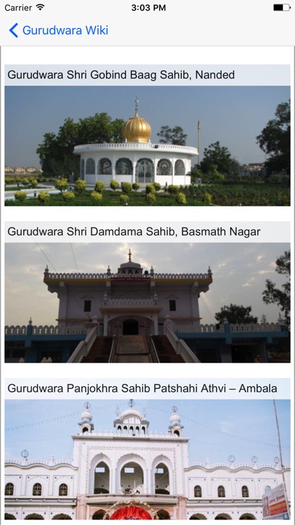 Gurudwara History With Photos