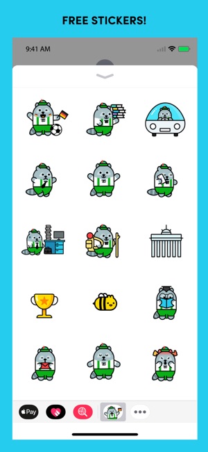 Chatterbug German Stickers(圖3)-速報App