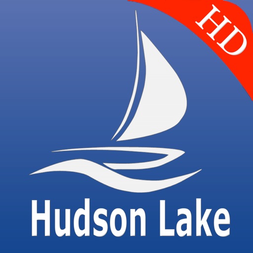 Hudson lake Nautical Chart Pro