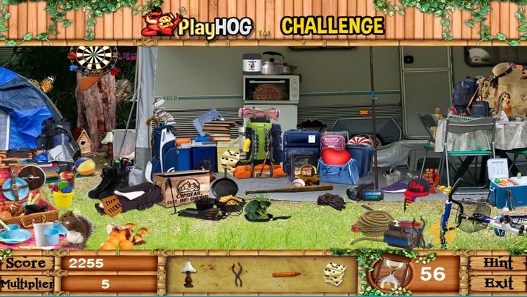 Summer Camp Hidden Object Game