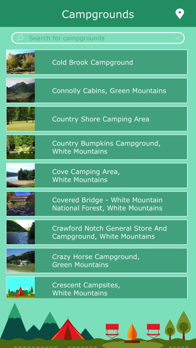 New Hampshire Camping Guide screenshot 2