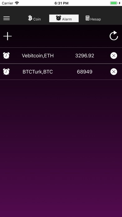 Bitcoin Takip Alarm screenshot 3