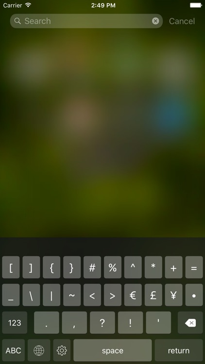 Fractions Keyboard