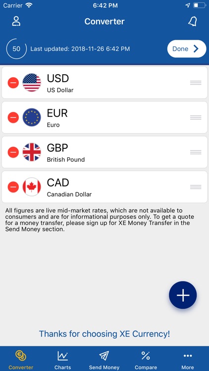 XE Currency