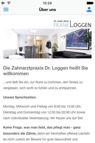 Zahnarztpraxis Frank Loggen screenshot 2