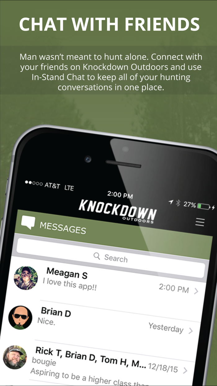 Knockdown Outdoors Hunting App