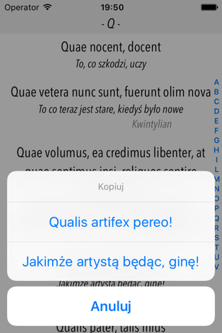 Mały Słownik Sentencji Łacińskich - náhled