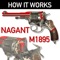3D model with animation explains revolver Nagant M1985 function