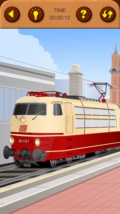Train Jigsaw Puzzles for Kids screenshot-5
