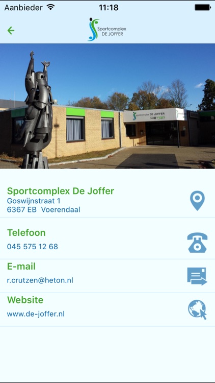 Sportcomplex De Joffer screenshot-3