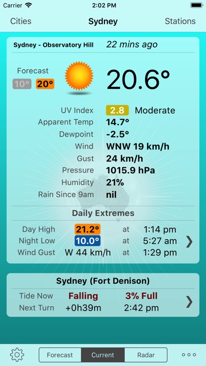 Oz Weather Plus